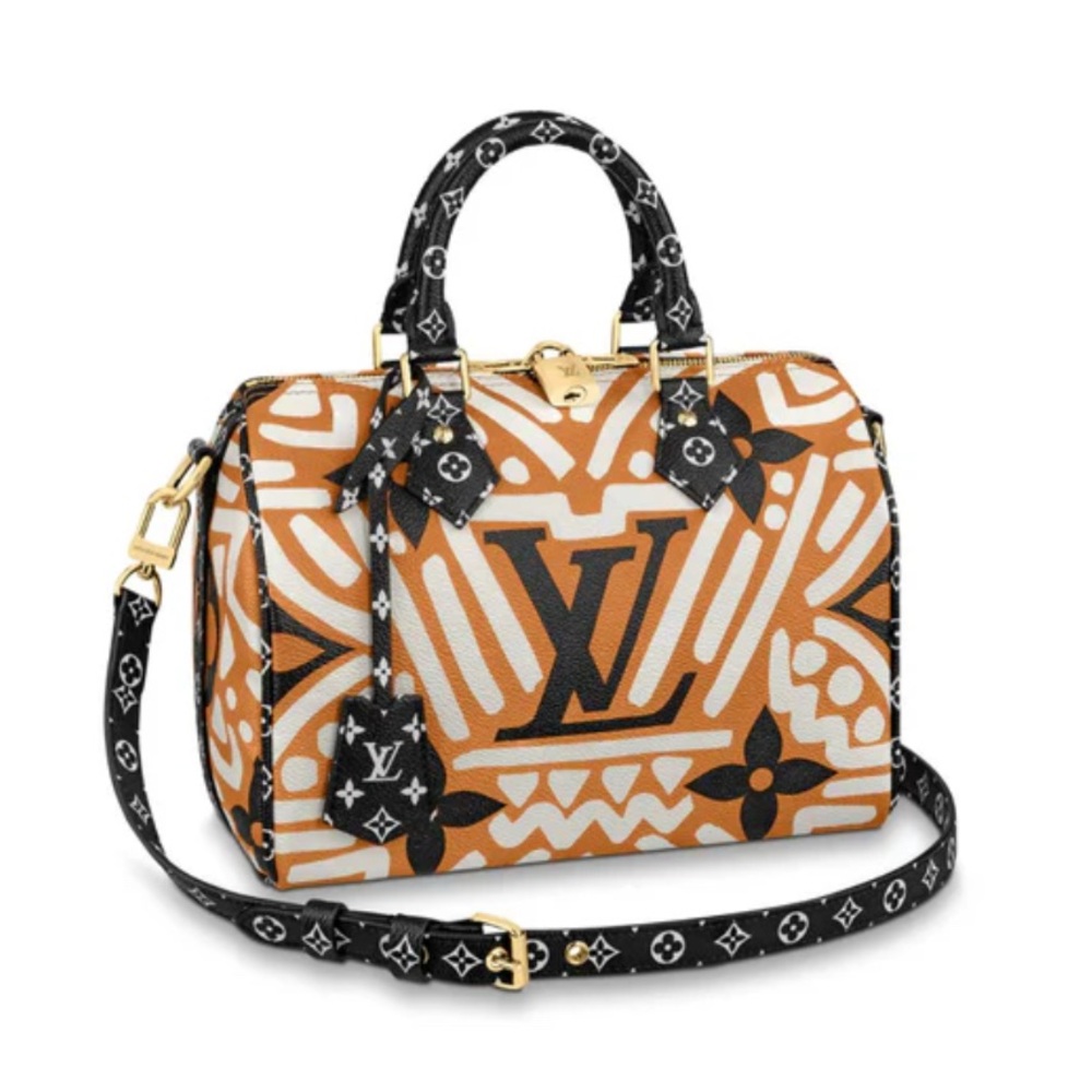 Louis Vuitton Giant Crafty Bandouliere Bag '20 with keys, LV box and COA